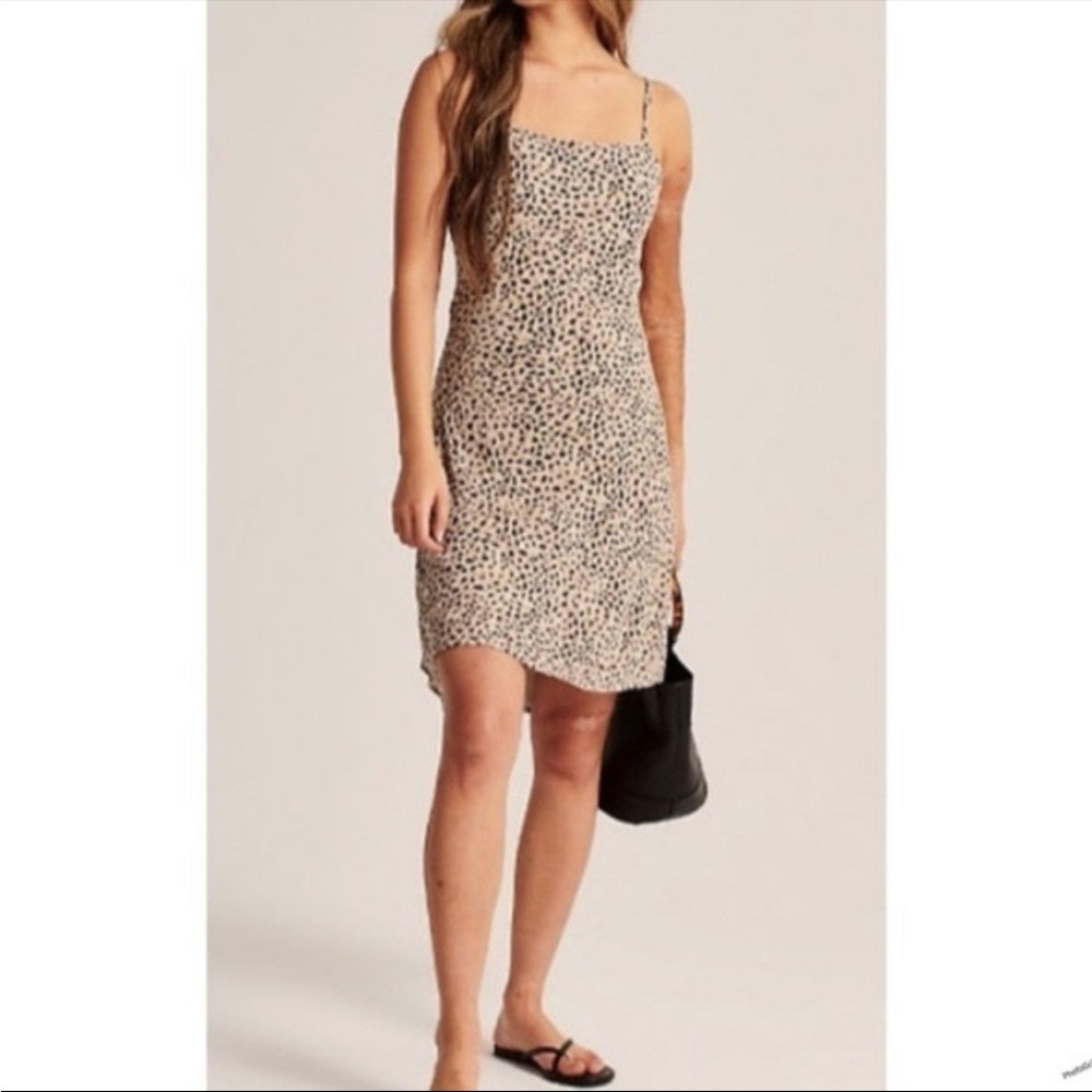 Abercrombie and Fitch Leopard Sheath Dress